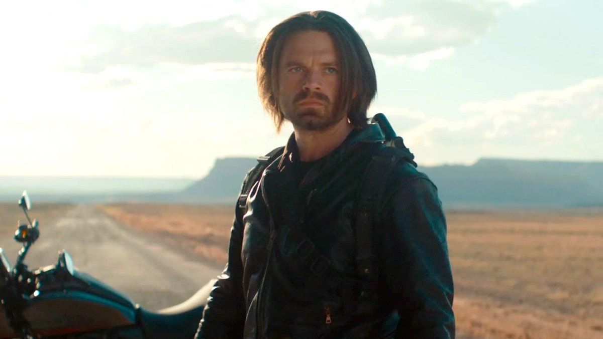 Bucky Barnes triangle haircut in thunderbolts