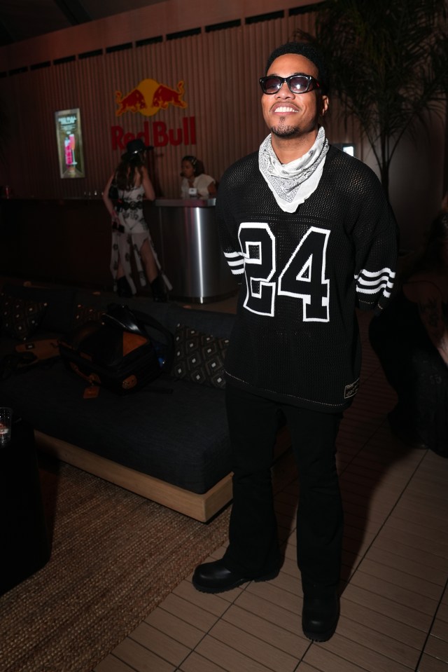 Anderson .Paak at a Red Bull event.