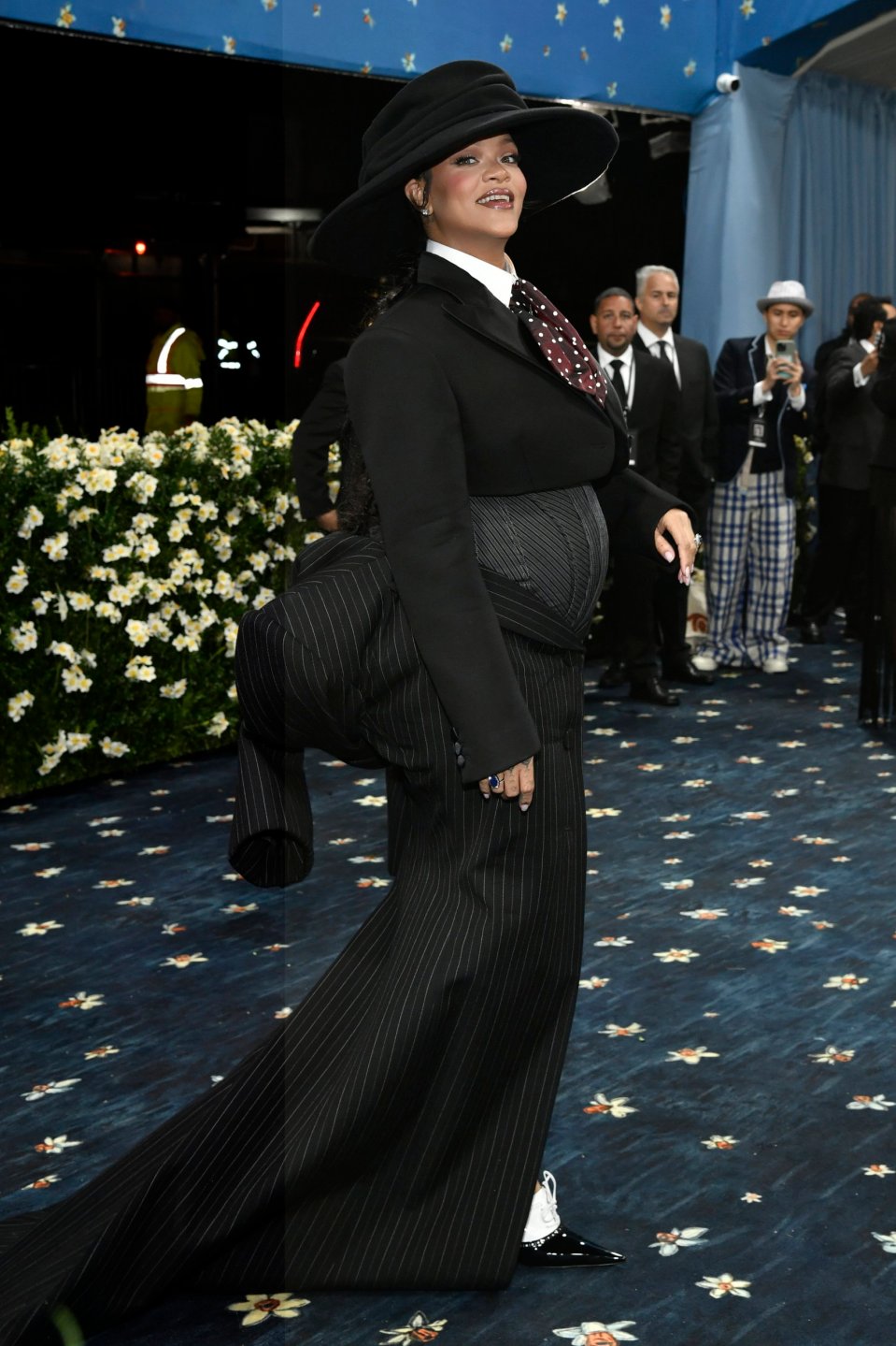 Rihanna at the Met Gala.