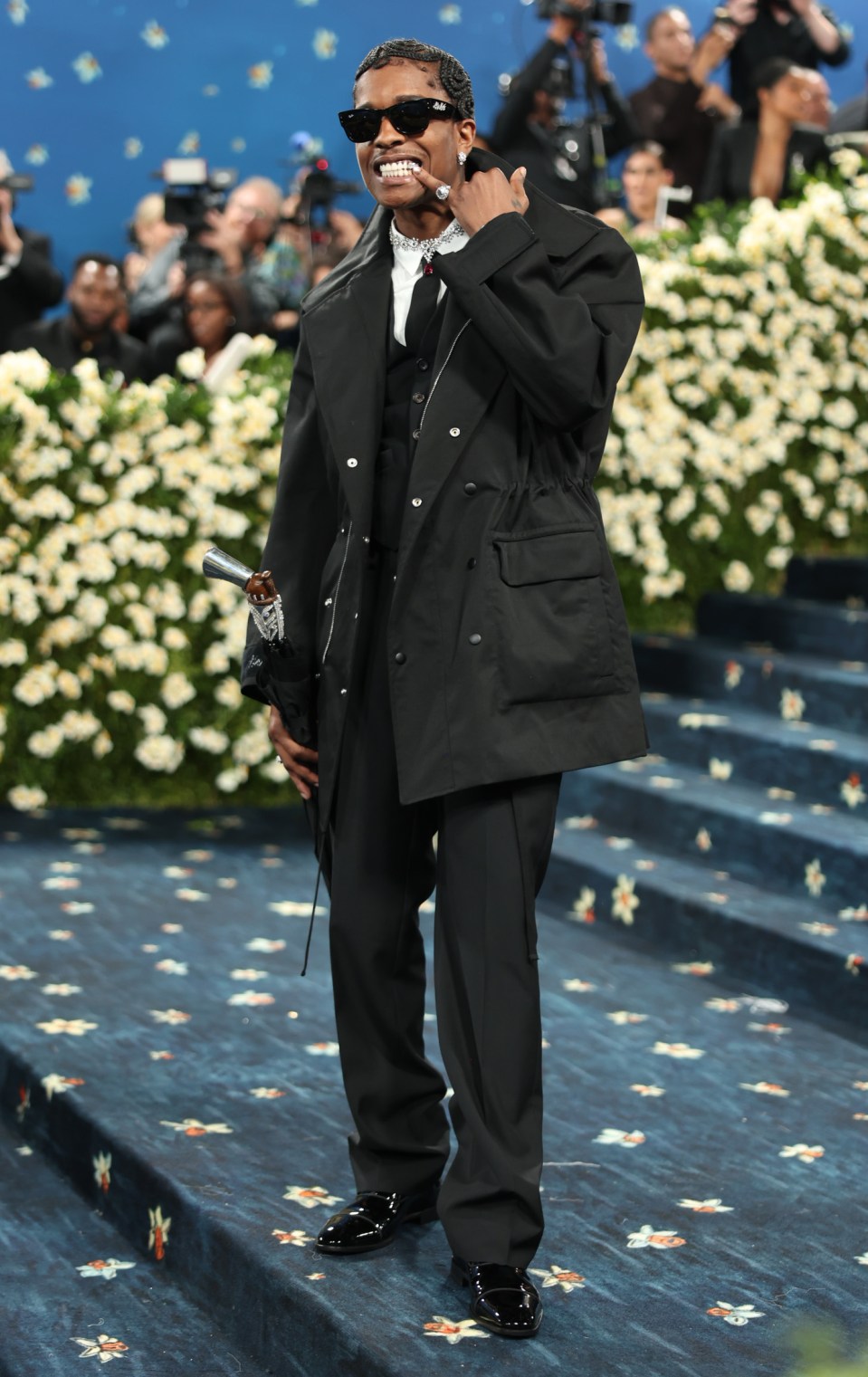 A$AP Rocky at the Met Gala.