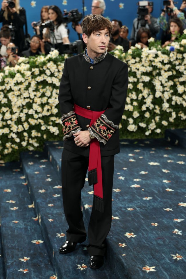 Barry Keoghan at the 2025 Met Gala.