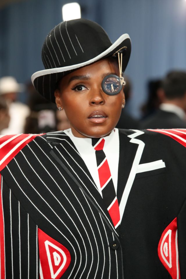 Janelle Monáe at the Met Gala 2025.