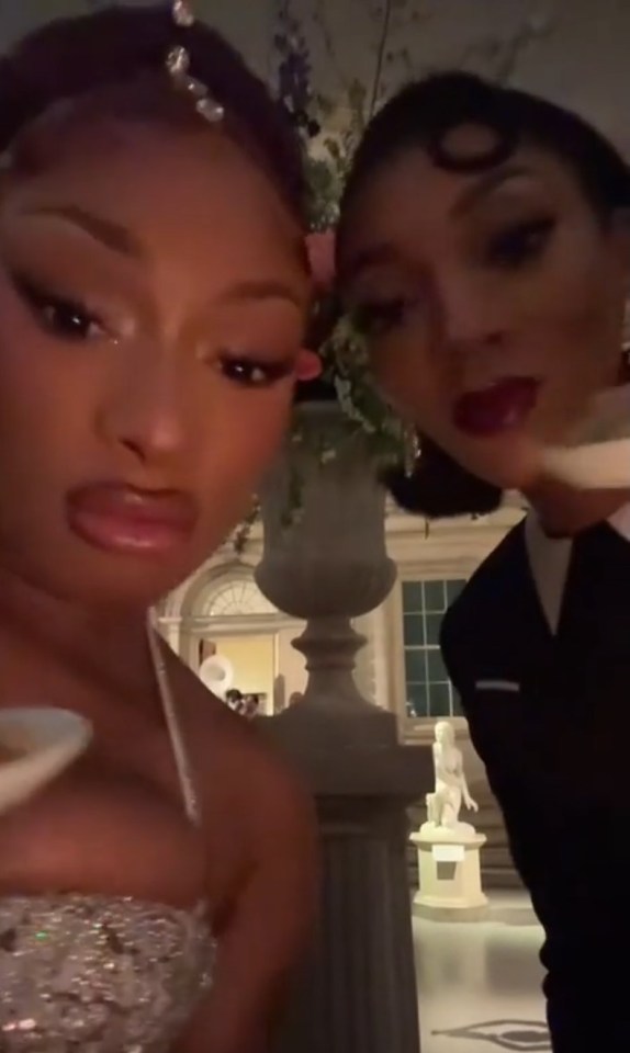 Megan Thee Stallion and Doechii at the Met Gala.