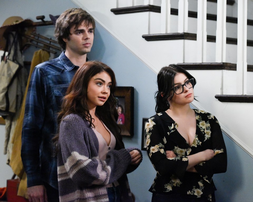 Luke, Haley, and Alex Dunphy in Modern Family's series finale.