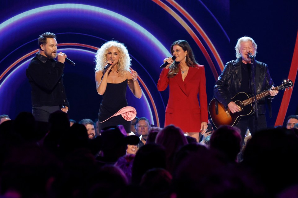 Little Big Town performing onstage.