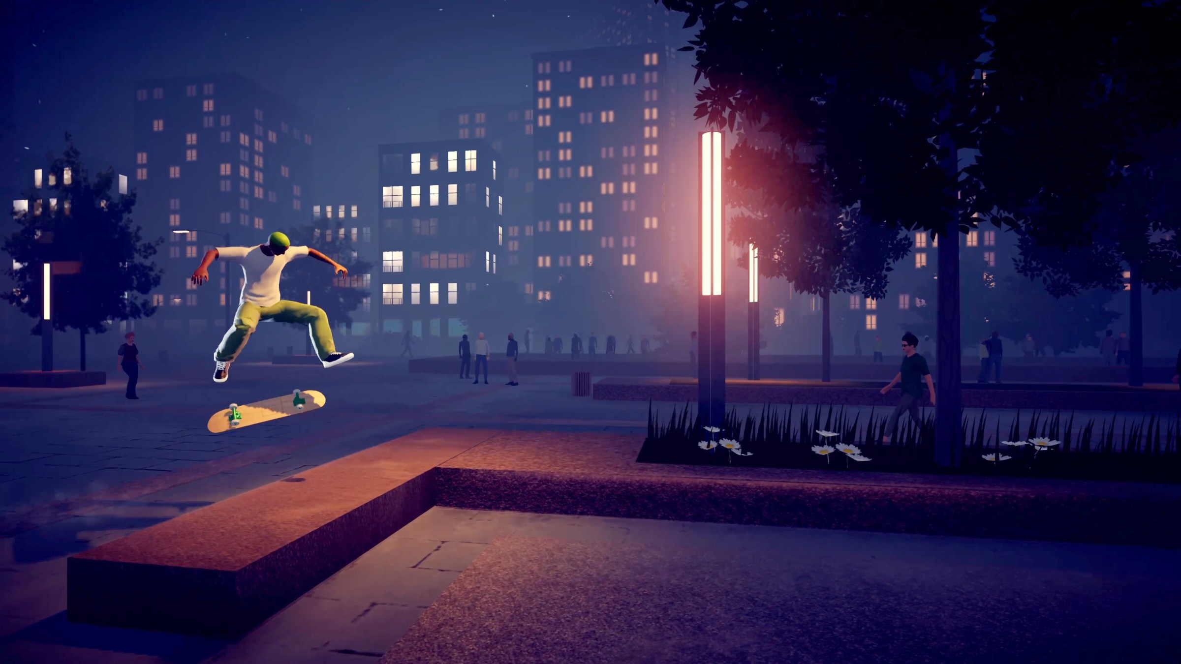 A screenshot from Skate City: New York.