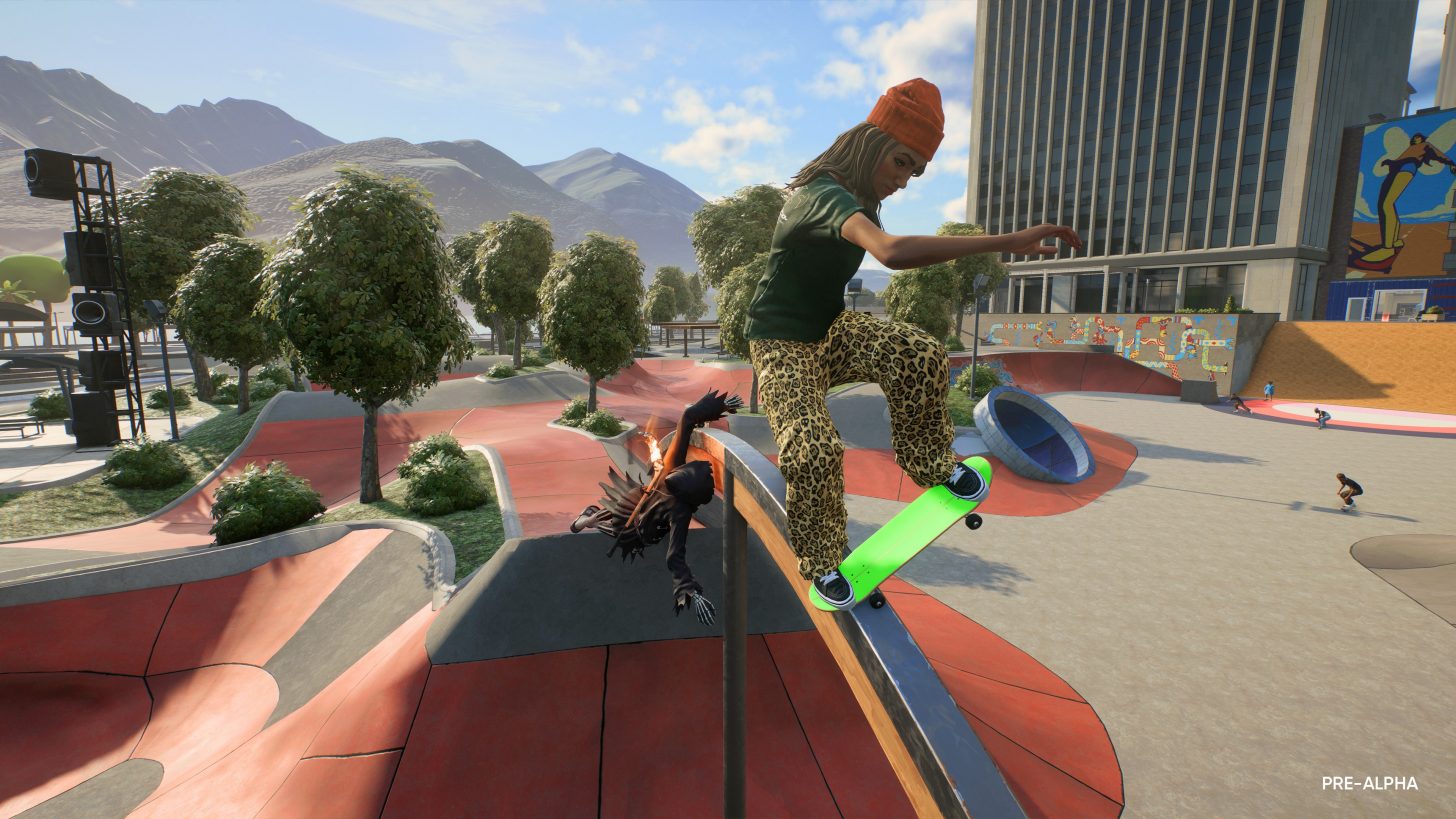 An image from EA’s Skate.
