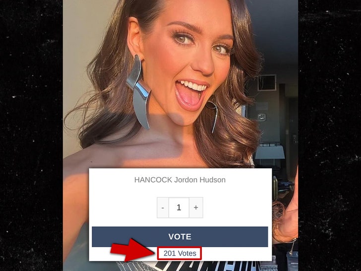 jordon hudson miss main votes instagram sub arrow 2