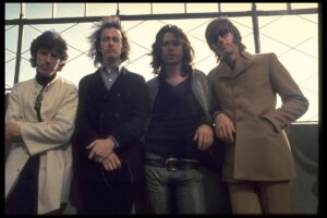 The Doors:  John Densmore, Robby Krieger, Jim Morrison and Ray Manzarek