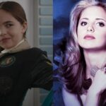 (Left) Ryan Kiera Armstrong in Skeleton Crew (Right) Sarah Michelle Gellar in Buffy the Vampire Slayer.