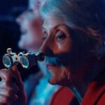 Mrs. Flood watching fifteen and belinda in doctor who before her reveal as the Rani