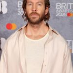 Calvin Harris at the BRIT Awards 2025.