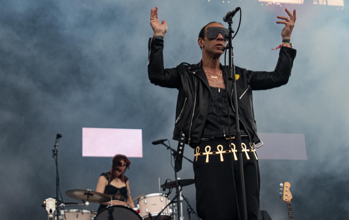 She Wants Revenge performing at Cruel World