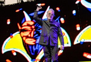 Mark Mothersbaugh of Devo performs at Cruel World