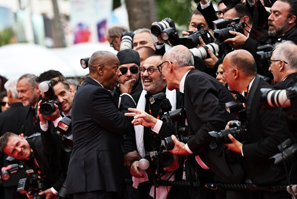 Denzel Washington at the Cannes Film Festival.