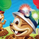 image of animated moles in whac-a-mole movie mattel