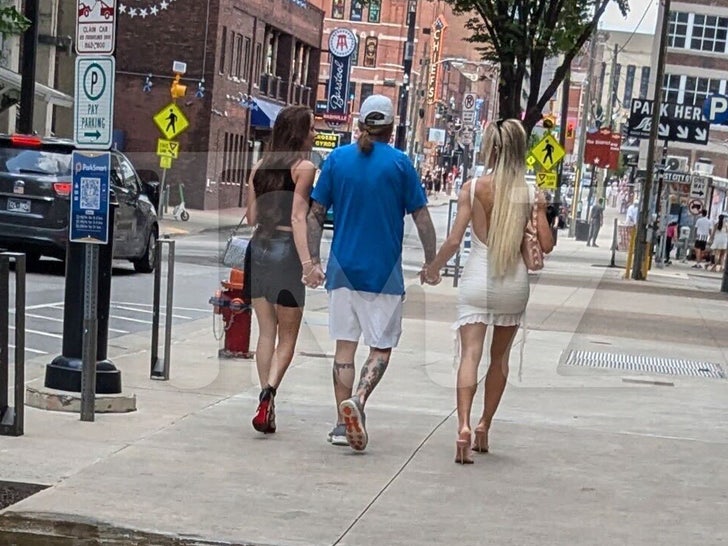 Vince Neil -- Spotted Holding Hands w 2 Women Post Breakup 2