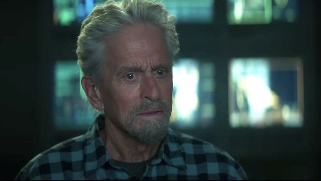 Michael DOuglas as Hank Pym in Ant-Man and The Wasp: Quantumania