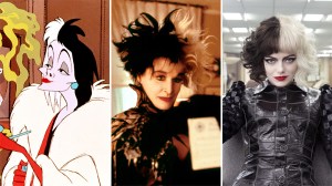 Dalmations' (1961), '101 Dalmations' (1996) and 'Cruella' (2021)
