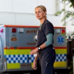 Katherine LaNasa in "The Pitt."