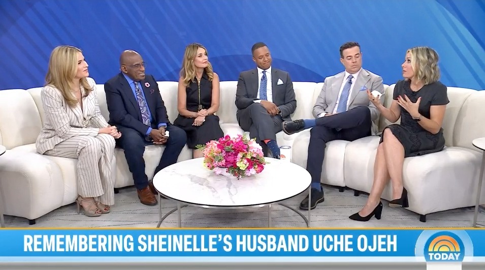Panel discussion remembering Sheinelle Jones' husband, Uche Ojeh.