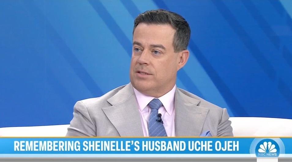 Uche Ojeh, Sheinelle Jones' husband, being remembered on NBC News.