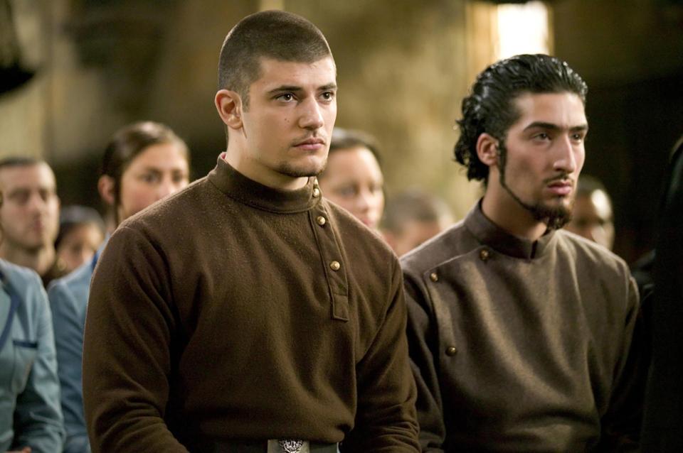 Viktor Krum and another Durmstrang student in Harry Potter and the Goblet of Fire.