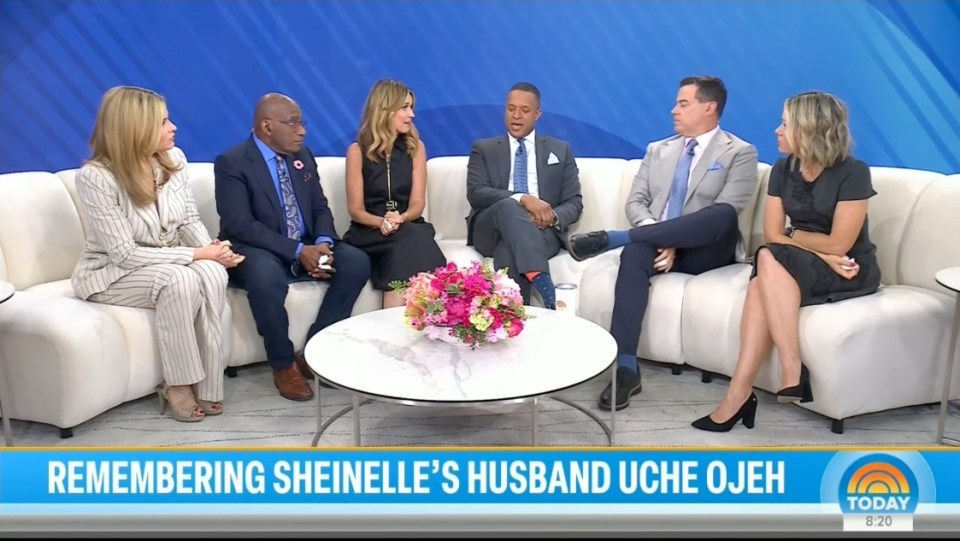Panel discussion remembering Sheinelle Jones' husband, Uche Ojeh.