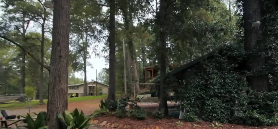 Phil Robertson and Miss Kay's Louisiana estate.