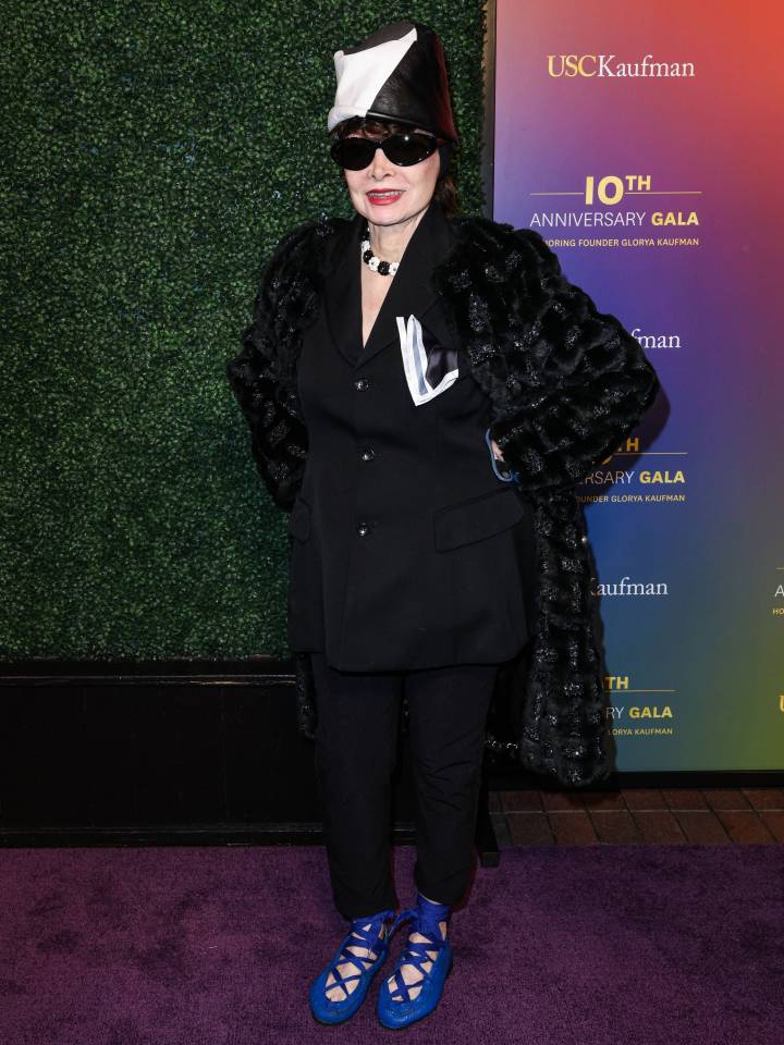 Toni Basil at the USC Glorya Kaufman School of Dance 10th Anniversary Gala.
