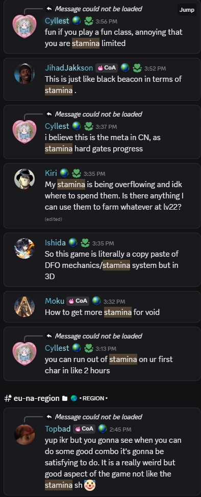 Comments from the Crystal of Atlan Discord