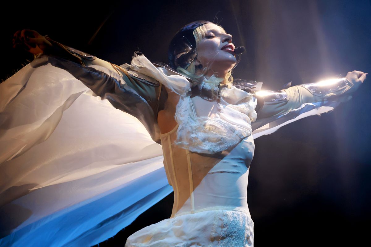Lady Gaga is even taking the stage