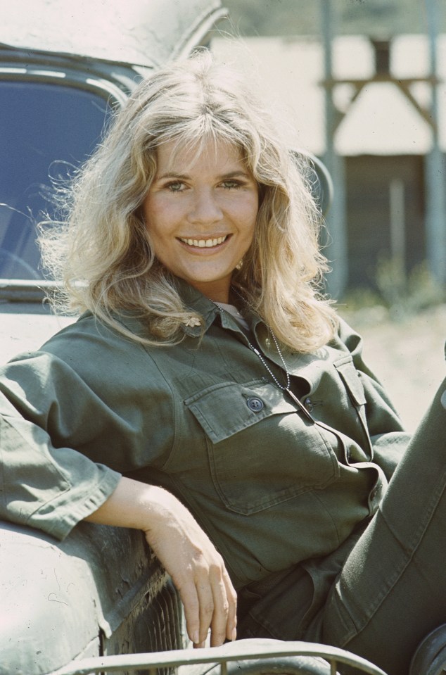 Portrait of Loretta Swit as Major Margaret Houlihan in *MASH*.