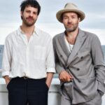 Charlie Polinger, Joel Edgerton at Deadline Studio at the 78th Cannes Film Festival at Deadline Studio on May 16, 2025 in Cannes, France.