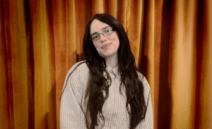 Billie Eilish in a video message.