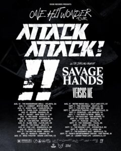 ATTACK ATTACK! Announces 'One Hit Wonder' August/September 2025 Tour