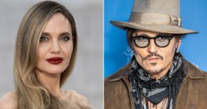 Angelina Jolie And Johnny Depp Sharing A Frame