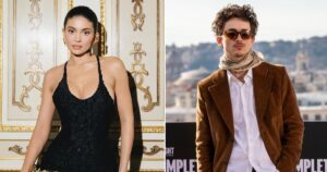 Kylie Jenner And Timothee Chalamet Red Carpet Look