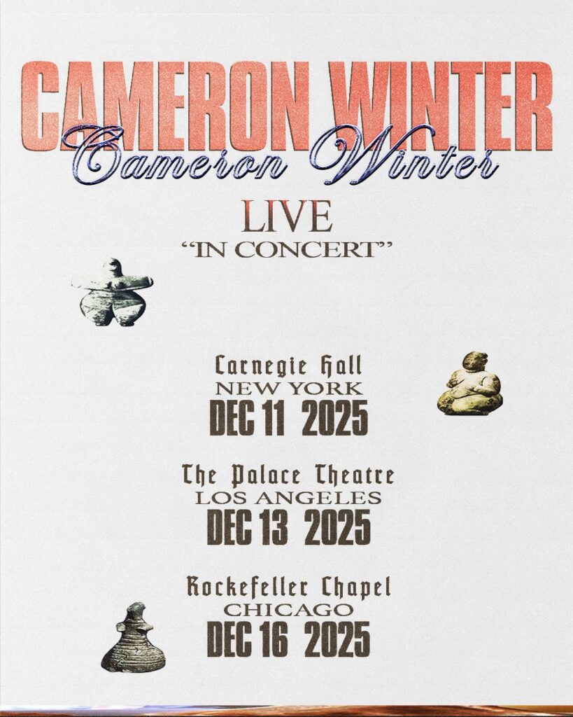 Cameron Winter: Live “In Concert”