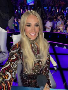 Carrie Underwood at American Idol.