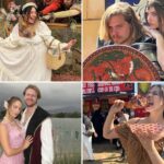 Celebrities' Renaissance Faire Round Up