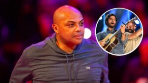 Charles Barkley pictured beside Dan + Shay