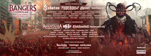 DARK ANGEL Performs Without Guitarist ERIC MEYER At Brazil's BANGERS OPEN AIR Festival