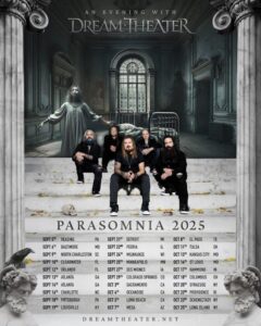 DREAM THEATER To Perform Entire 'Parasomnia' Album On September/October 2025 U.S. Tour