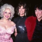 Dolly Parton, Jane Fonda and Lily Tomlin at the film premiere of "9 to 5" in New York on Dec. 5, 1980.