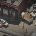 Dump Truck Crashes Into Whisky a Go Go Prior to Boy Hits Car Concert