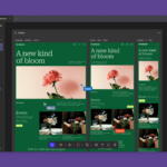 A screenshot of Figma Sites showing a prototype website.