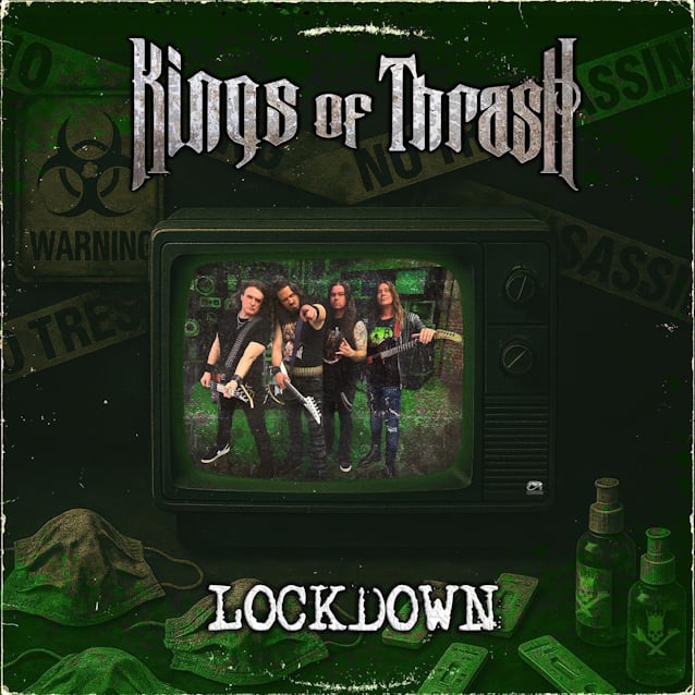 Former MEGADETH Members DAVID ELLEFSON, JEFF YOUNG And CHRIS POLAND Unite On KINGS OF THRASH Single 'Lockdown'
