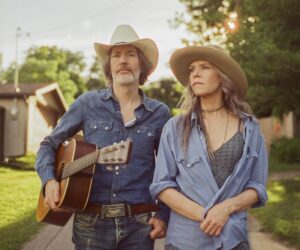 Watch: Gillian Welch & David Rawlings Perform ‘Woodlands’ Track “Empty Trainload Of Sky” and “Look at Miss Ohio” on ‘Colbert’