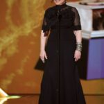 Gloria Estefan speaks onstage during the 67th Annual GRAMMY Awards at Crypto.com Arena on February 02, 2025 in Los Angeles, California.  (Photo by Kevin Winter/Getty Images for The Recording Academy)